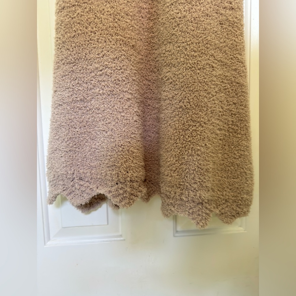 POL Fleece Soft Maxi Dress in Light Taupe Size Small New - Picture 12 of 16